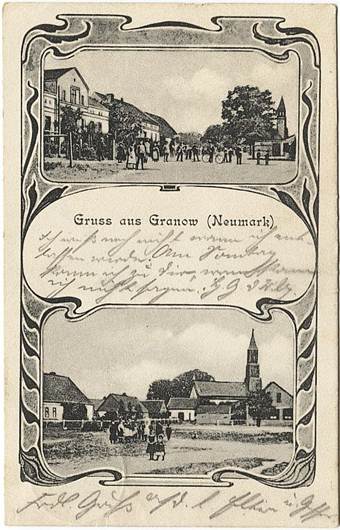 Beschreibung: Granow 01 um 1900